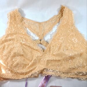 SAVAGE X FENTY Bralette floral lace razorback
